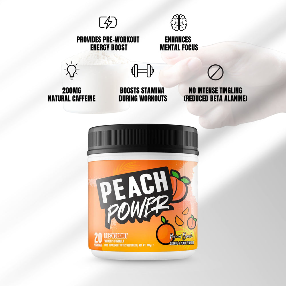 
                  
                    Peach Power Pre-workout Miami Beach Orange & Peach
                  
                