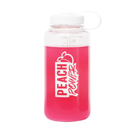 Peach Power 1L Water Bottle