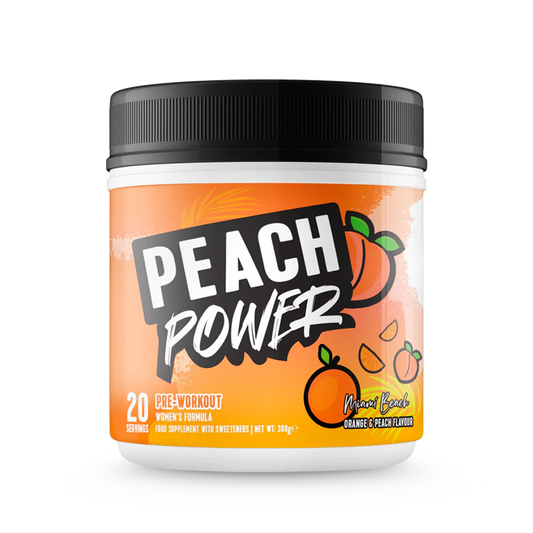 Peach Power Pre-workout Miami Beach Orange & Peach