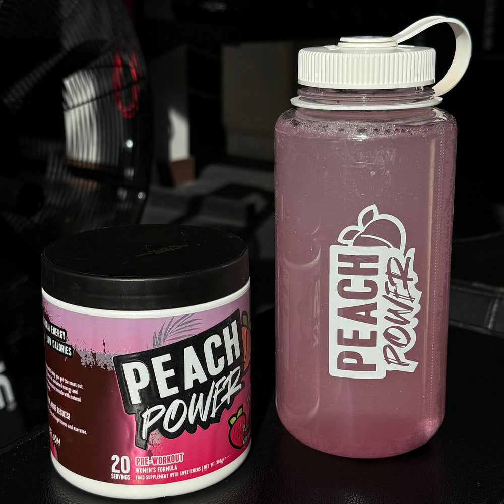 
                  
                    Peach Power 1L Water Bottle - BPA/BPS Free
                  
                